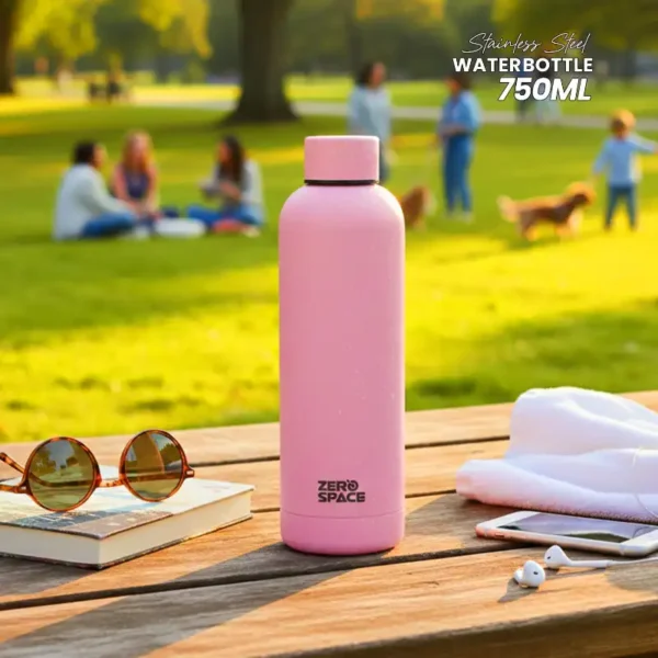 Stainless Steel Vacuum Flask Bottle 750ml - Pink – photo 2