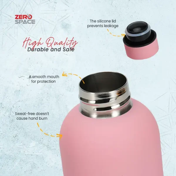 Stainless Steel Vacuum Flask Bottle 750ml - Pink – photo 3