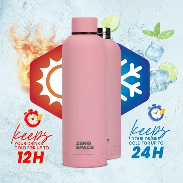 Stainless Steel Vacuum Flask Bottle 750ml - Pink – photo 5