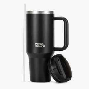 Stainless Steel Coffee Tumbler 40oz - Black