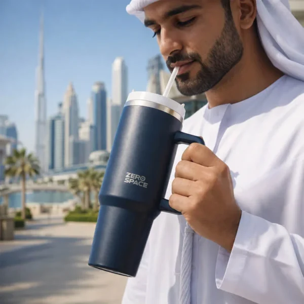 Stainless Steel Coffee Tumbler - Navy Blue – photo 7
