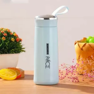 Nice Vacuum Flask Water Bottle 400ML Blue