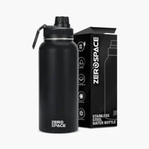 Premium Quality Thermos Water Bottle 1000ml - Black