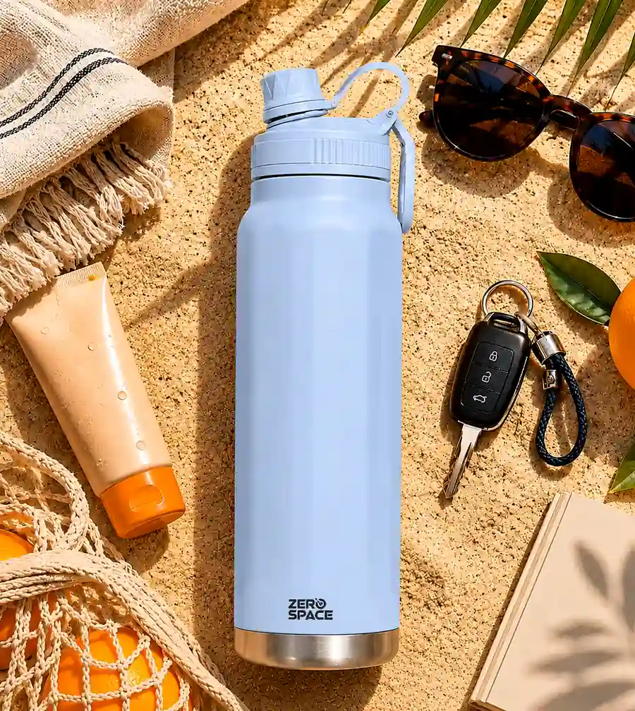 Flip Straw Water
Bottle 800ml