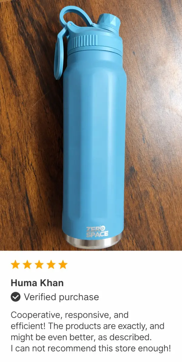 ZeroSpace customer review 5