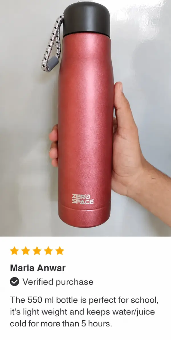 ZeroSpace customer review 6